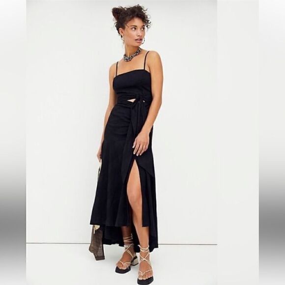Free People Summer Ready Midi Dress Size S - Picture 1 of 4